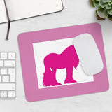 Pink Unicorn Mousepad