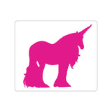 Pink Unicorn Kiss-Cut Stickers