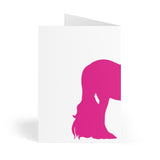 Pink Unicorn Greeting Cards (8 pcs)