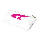 Pink Unicorn Accessory Pouch w T-bottom